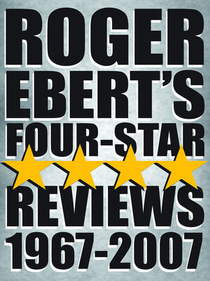 cover image of Roger Ebert's Four-Star Reviews 1967–2007